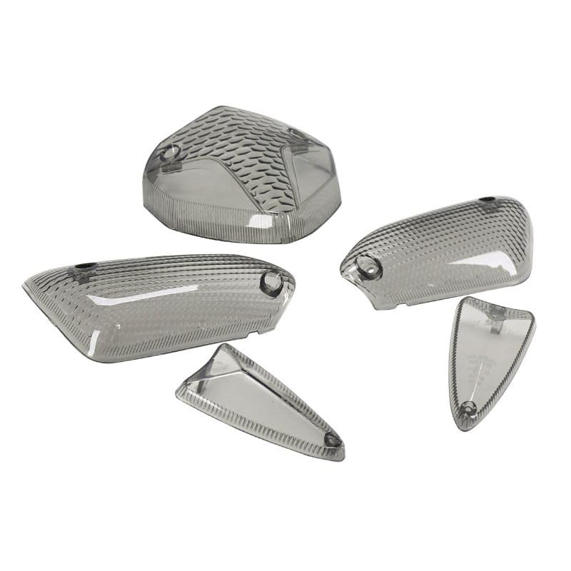 cyclingcolors 5x cabochon clignotant avant arrière protection plastique moto scooter mobylette compatible avec mbk nitro yamaha aerox