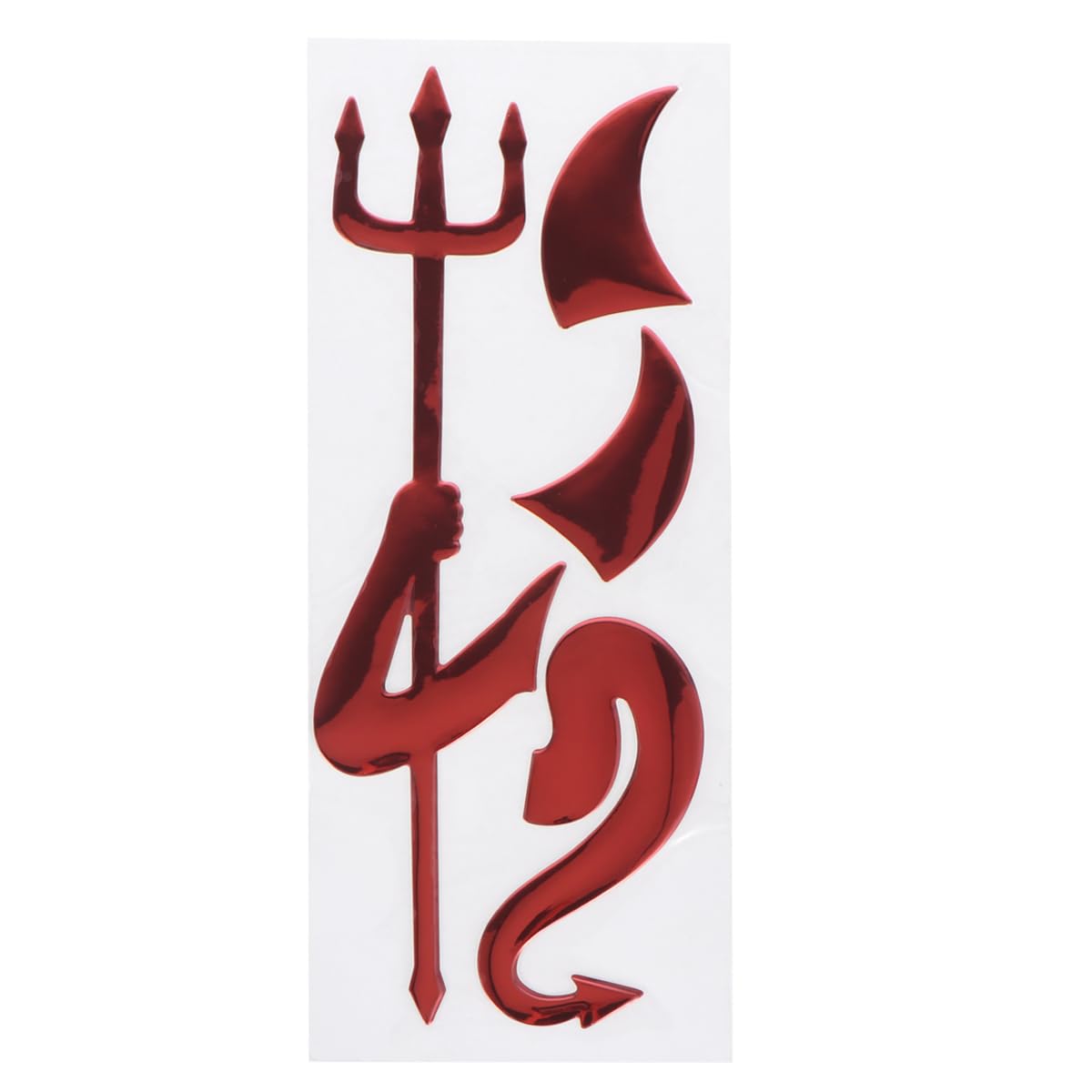 Uonlytech Cute 3D Devil Style Car Sticker Cosplay Devil Stickers Decals 3D Car Decal Demon Horns Decal Devil Auto Sticker Devil Motor Decal Bike Decals Car Automatic