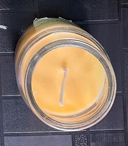 Image of Yankee Jar Paraffin Wax Candles Perfect for Decoration of Dinner, Wedding Parties, Church, Spa, Restaurant, Smokeless Dripless Long Lasting(Lemon, Set of 1 - Burn Time: 12 Hr)