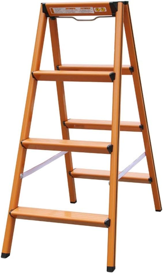 Portable Folding Aluminum Step Stool with Multifunctional Design for Home Use
