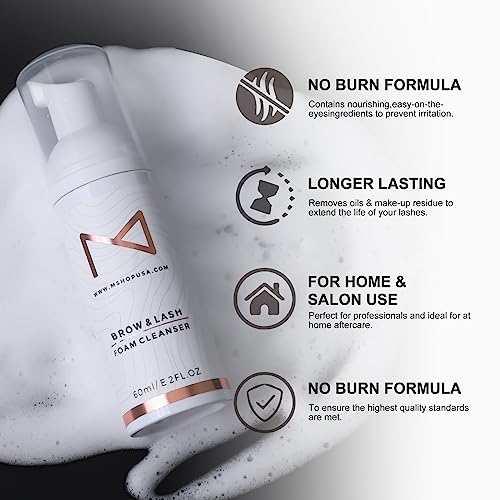 M Brow & Lash Foam Cleanser, Permanent Makeup, 60mL - Imagem 7