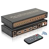 【4K bei 60 Hz HOHE AUFLÖSUNG】 Unterstützt ARC, TV-Rückgabe und über den optischen Anschluss. Unterstützt HDR, Auflösung 4K * 2 K bei 60 Hz, um Ihnen zu helfen - Videoformat: 4K xK2 / 60 Hz 8 Bit YCbCr4: 4: 4