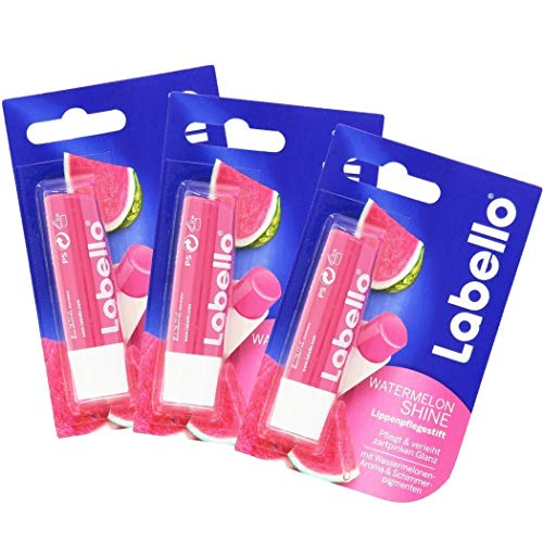 Labello Watermelon Shine Lip Balm - 3 pack by Labello