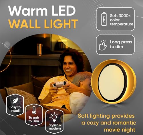 Image of PANCA 12-Inch LED Ceiling Light with Remote | 24W 3-Color Dimmable Smart Ceiling Light with Night Light Mode | Warm, Cool & Neutral Flush Mount Round Ceiling Lamp for Home (Black)