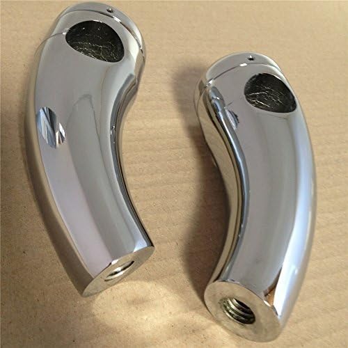 SMT-1" Handlebar Risers Compatible With Kawasaki VTX Yamaha V-Star Chrome Motorcycle [B012HTOPS4]