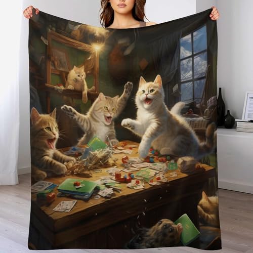 Manta de gato para sofá y tardes de cine en casa con confort 2