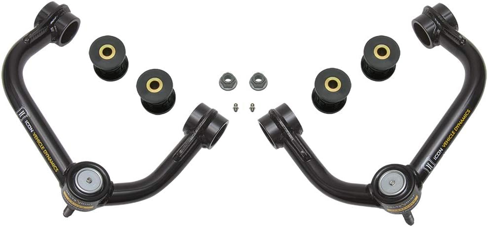 ICON Tubular Upper Control Arm/Delta Joint Kit, Compatible with 2004-20 Ford F150, 98500DJ