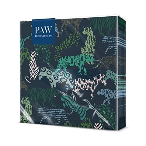 PAW Decor Collection 33 x 33 cm 3-ply Paper Napkins, Pack of 20, Printed with Water-Based Inks, Table Decoration, Perfect for Birthday Parties, Garden barbecues, Parties with Friends, 022022 Cover