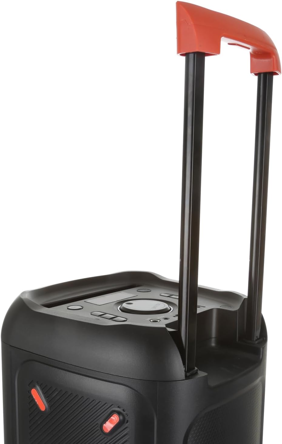 Speaker with extended telescopic handle