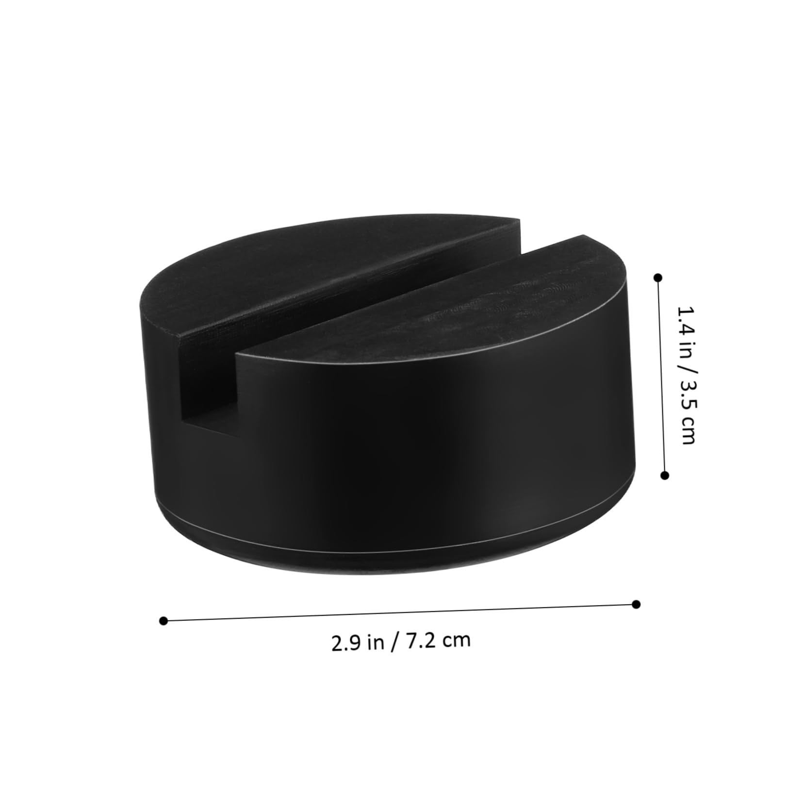 4 Pièces Caoutchouc Cric Voiture Antidérapants Bloc Support Stable Protection et Sol Compatible Cric Pneumatique et Tonnes