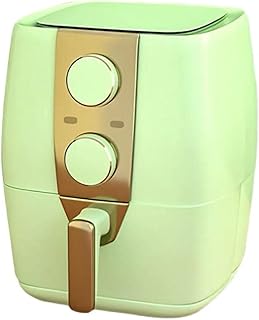 Frytownica Powietrzna, 4.5QT Airfryer Elektryczna Frytownica Na Gorące Powietrze Piec Bezolejowy, System Cyrkulacji Gorącego Powietrza 360 °, Nieprzywierający Kosz,1200w,Green
