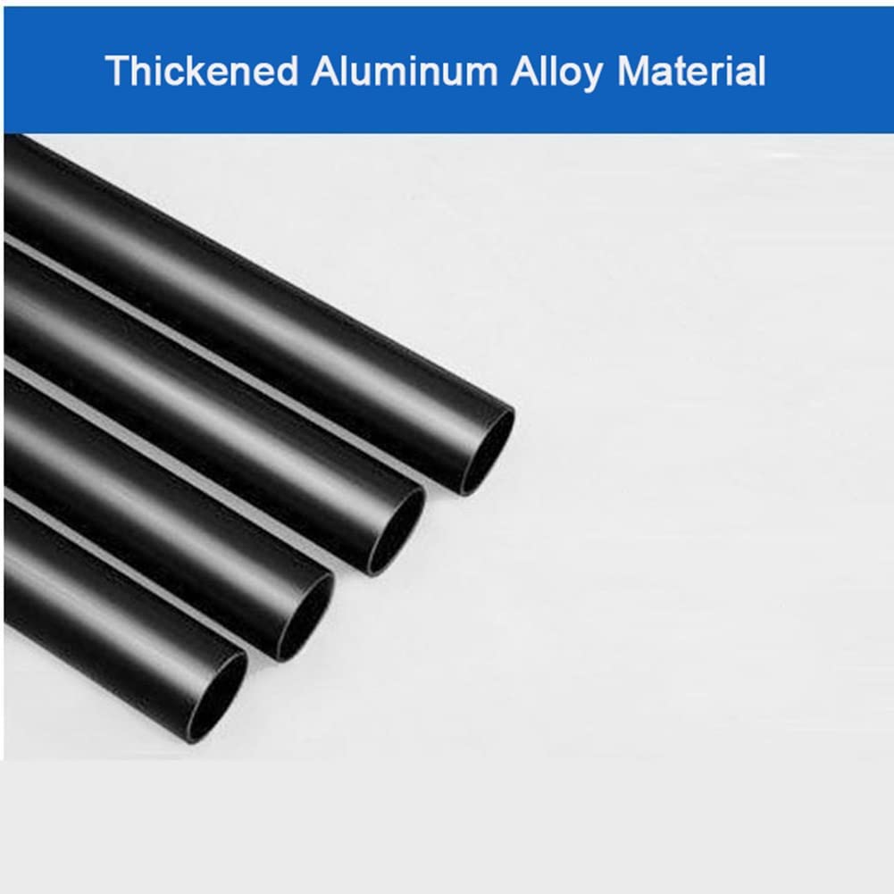 Muletas Plegables para Adultos, Muletas Ligeras de Aluminio para Antebrazo, Muletas de Brazo de Altura Ajustable para Estatura 140-190 cm, 1pair