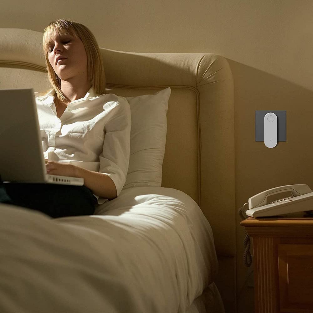 Purificatore d'aria plug-in USB, mini purificatore portatile per la casa e più adatto per camere da letto, servizi igienici, soggiorno, bagni, armadi, hotel, camera per animali domestici