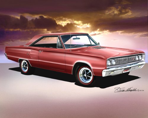 Amazon.com: 1967 Dodge Coronet RT Turbine Bronze - Official Danny