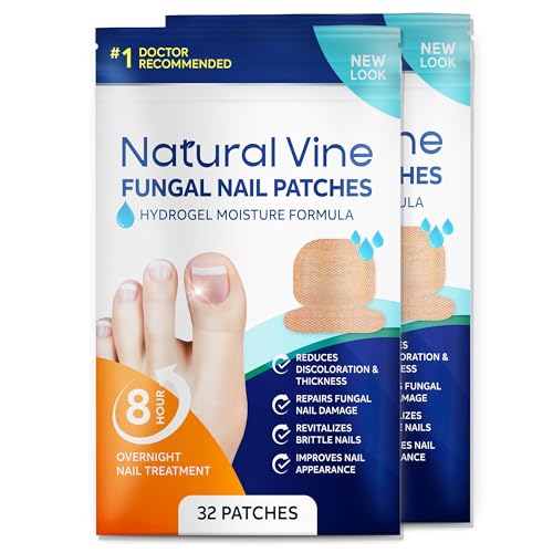 Toenail Fungus Treatment Extra Strength: Nail Fungus Treatment Patches for Toenail and Fingernails - 64 Patches