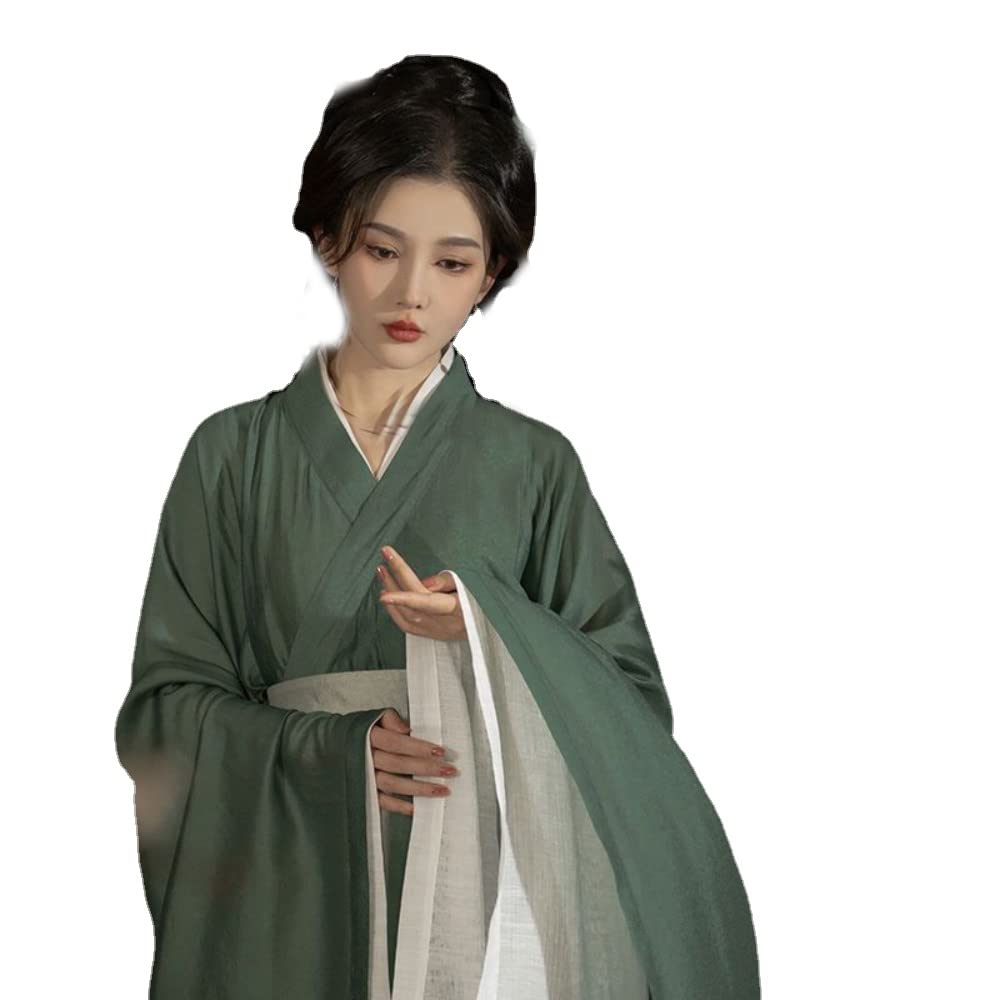 Występy sceniczne Cosplay，han chińska odzież， Sukienka Hanfu kobiety starożytny chiński tradycyjny zestaw Hanfu kobiece przebranie na karnawał(Large)