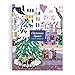 Galison Joy Laforme Christmas Square – DIY 9 x 12 Paint by Number Kit with Stunning Christmas Art for Beginners and Experts Includes Paint and Brushes