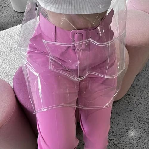 Tablier de peinture transparent imperméable et résistant réglable en TPU - 4