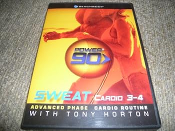 DVD Power 90 Sweat Cardio 3-4 Book