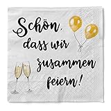Flexibel & verspielt: Kombinieren Sie die Servietten für einen harmonischen Look mit unseren anderen Tischprodukten & erzeugen Sie einen individuell glänzenden Eindruck