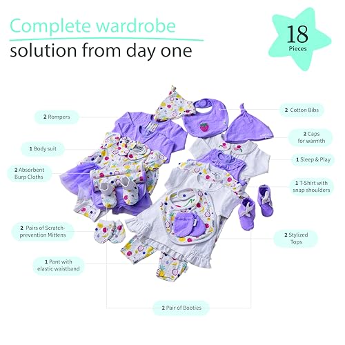 Image of 100% Organic Cotton Baby Clothing Set