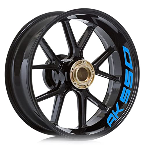 Autocollants de roue moto KYMCO AK550 stickers jante sport