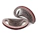 1/2 X 18 Inch Sanding Belt Sandpaper, 80 Grit Aluminum Oxide Air File Sanding Belts 80 Grit, 24 Pack(1/2x18in,80 grit)
