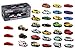 Majorette Juego de 30 + 3 Coches de Juguete, 10 Coches de Primera Calidad, 3 vehículos Especiales VW Escarabajo, Lamborghini, Porsche, Mercedes, Reno, Audi, 1:64, 7,5 cm, Incluye Caja de Herramientas