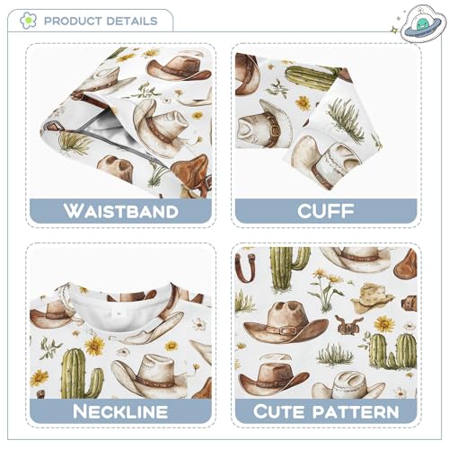 JUNZAN Western Style Sunflowers Kids Girls Sweatshirts Hoodies Long Sleeve Kids Pullover Hoodie Sports 4T3