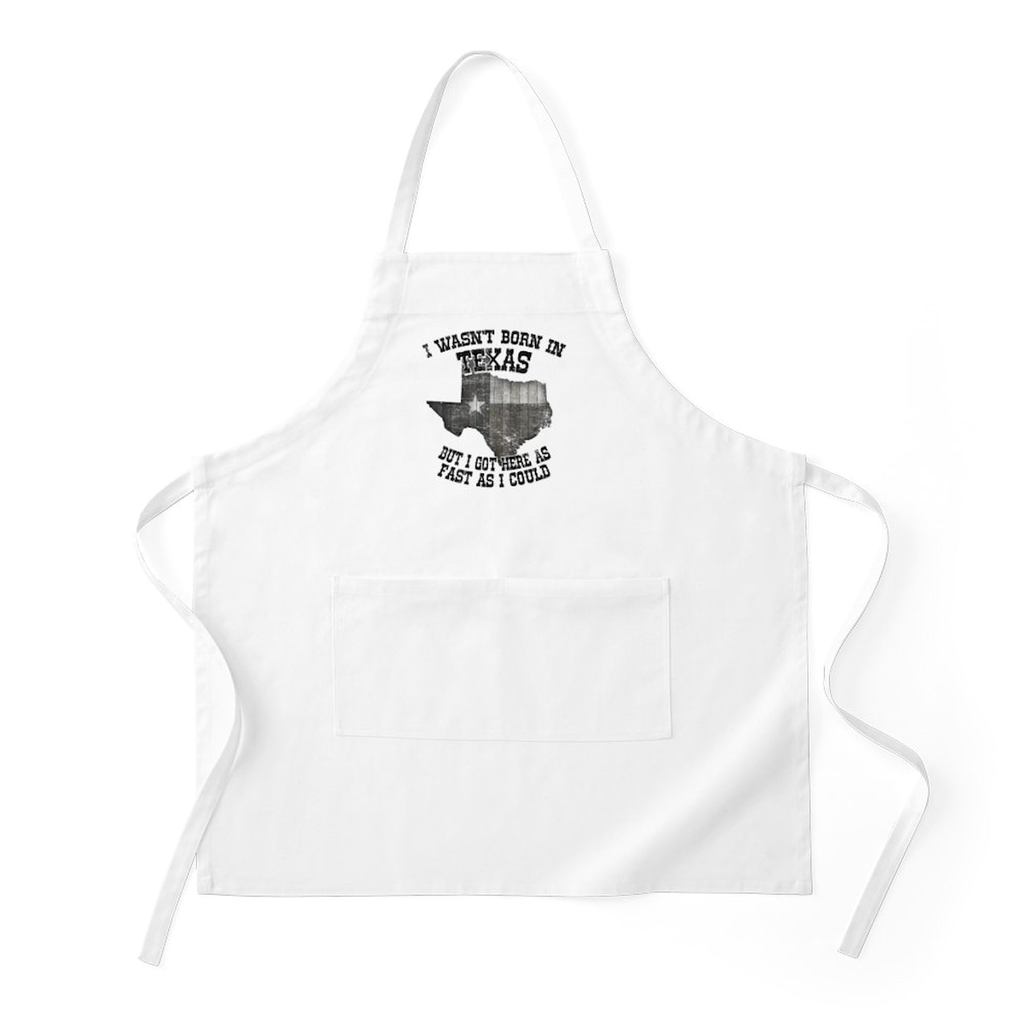 CafePress Texas Kitchen Apron with Pockets, Grilling Apron, Baking Apron