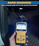 Flaconi Auto Diagnostic Code Scanner,Obd II Scanner,Engine Code Reader,Code Scanners for Vehicles,Scanner for Car,Check Engine Code Reader,Obd Scanner,Auto Code Reader - Image 6