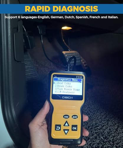 Diagnosis Coche Multimarca Flaconi OBD con Lector de Fallos para Vehículos OBDII 6