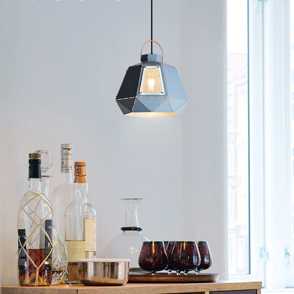 Decoración De Iluminación De Vestidor Nórdico, Accesorios Colgantes De Dormitorio Moderno, Lámpara Colgante De Sala De Estar Creativa, Lámpara De Araña De Una Sola Cabeza Macaron