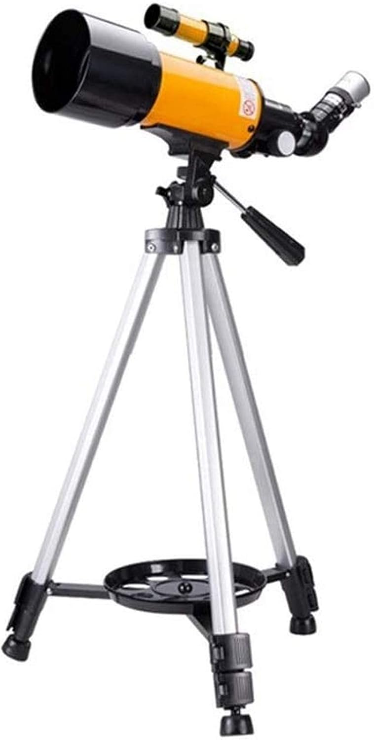 Astronomical Telescope, Stargazing HD Entry-Level Space Telescope for Children and Students,Telescopes for Adults,70mm Aperture 400mm AZ Mount, The Gift for Children
