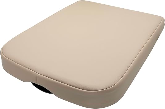NHILES Center Console Lid Compatible with 2002-2012 Dodge Ram Armrest Bin | Replace Part WP051DVAA, Color Beige