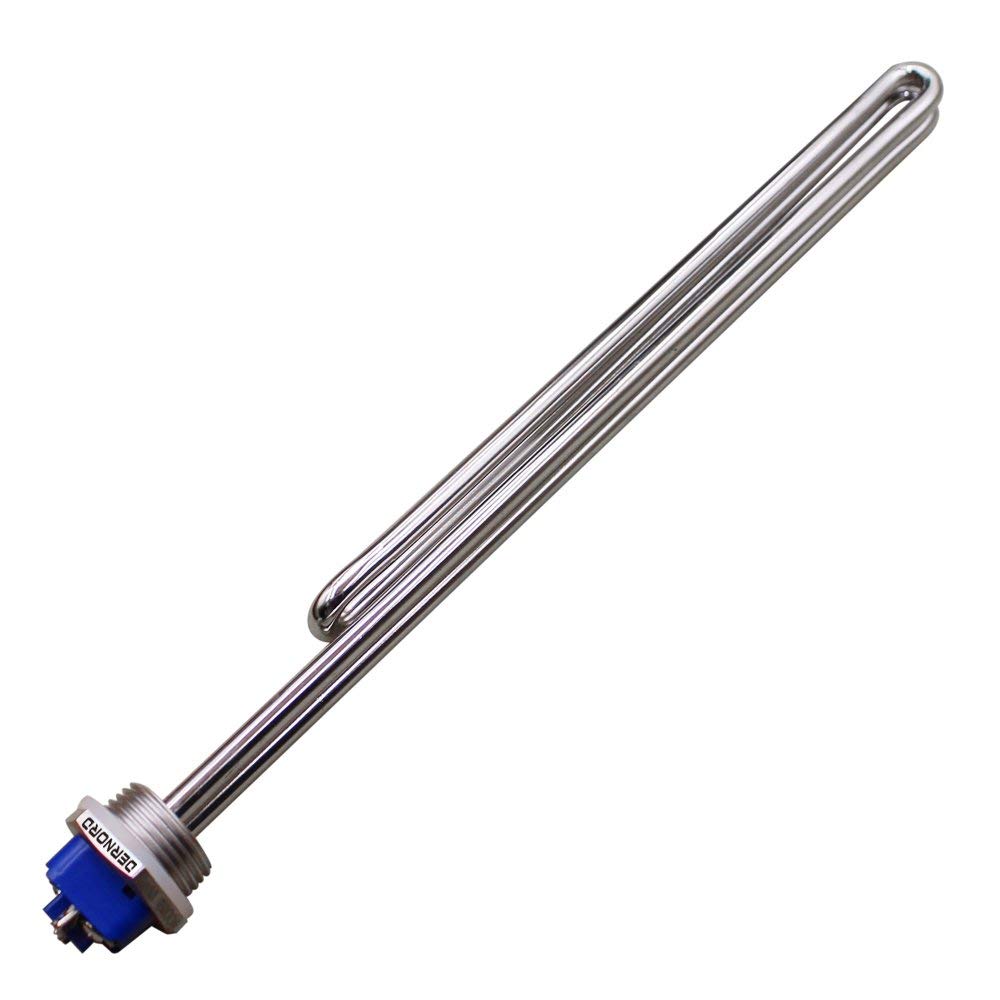 DERNORD 240v 6500w Foldback Heating Element Water Heater with Low Watt  Density - Amazon.com