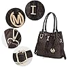 MKF-Collection-Shoulder-Bag-for-Women-PU-Leather-Pocketbook-Top-Handle-Crossbody-Purse-Tote-Satchel-Handbag MKF Collection Shoulder Bag for Women, PU Leather Pocketbook Top-Handle Crossbody Purse Tote Satchel Handbag Chocolate