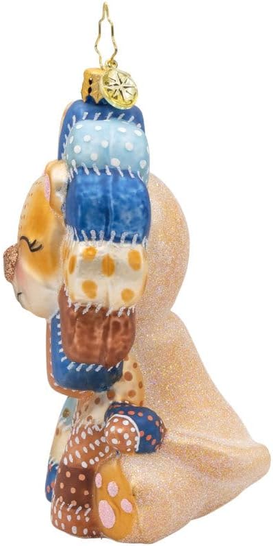 Christopher Radko Hand-Crafted European Glass Christmas Tree Decorative Ornament, Kid's Room Treasure