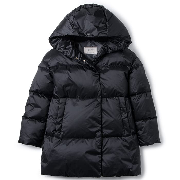 Amazon | [ヘルノ] ダウンジャケット レディース Aシェイプ ミディアム  