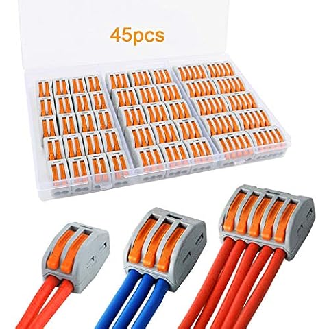 Juego de Conector de Cable QitinDasen 45Pcs Cover
