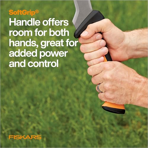 Fiskars 28" Heavy-Duty Machete Axe for Yard Work & Garden with Sheath | For Cutting Tree Branches, Roots, & Palms, Machete Knife with Blade Curve & Sharp Tip & Rust-Resistant Low-Friction Coating - image 9