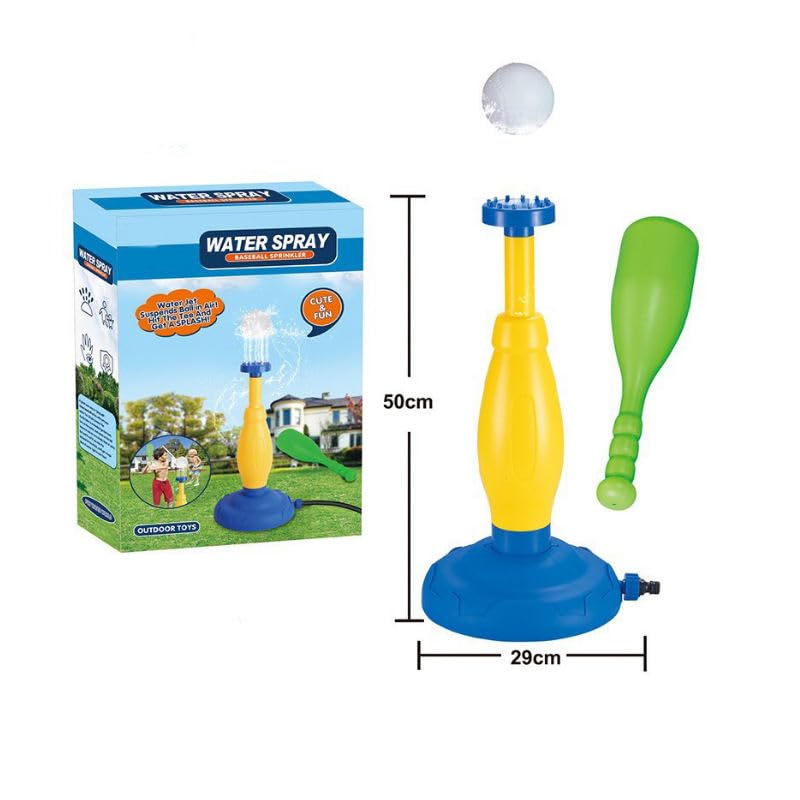 Dolphy Baseball Sprinkler for Kids | Multifunctional Outdoor Water Spraying Play Summer Toy | Summer Outside Lawn & Backyard Games | Fun Water Play Toys for Ages 3 to 8. 1