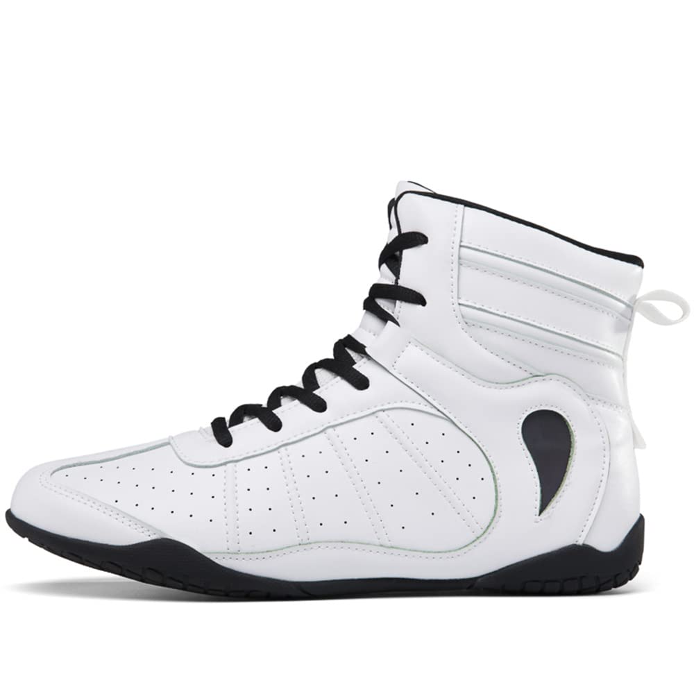 Scarpe da Boxe da Uomo Scarpe da Wrestling PRO Stivali da Boxe da Allenamento Fitness da Donna