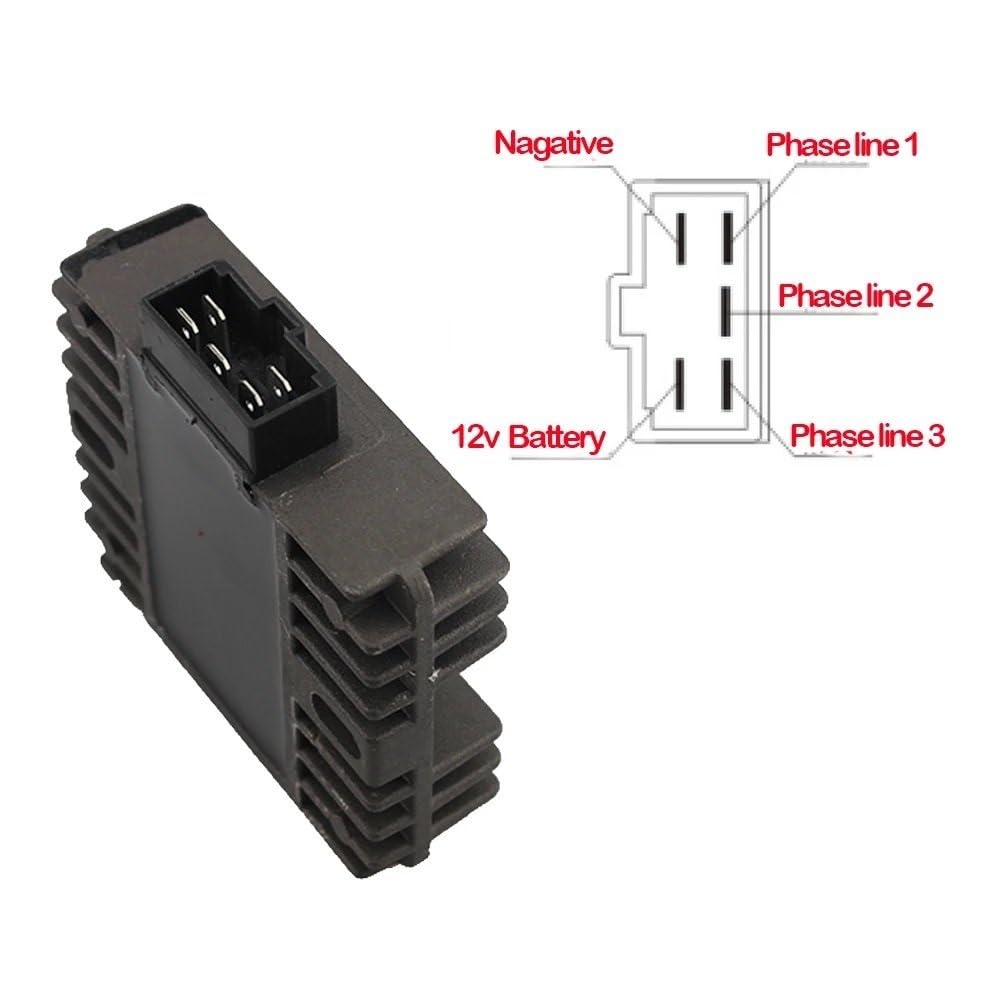 Regulator napięcia motocykla prostownik do XJ6S, XJ6F, Diversion, XJ6N, XT660X, YZF-R6, R6S, R3, R25, MTN320, MT-03, MTN250, MT-25, XT660R