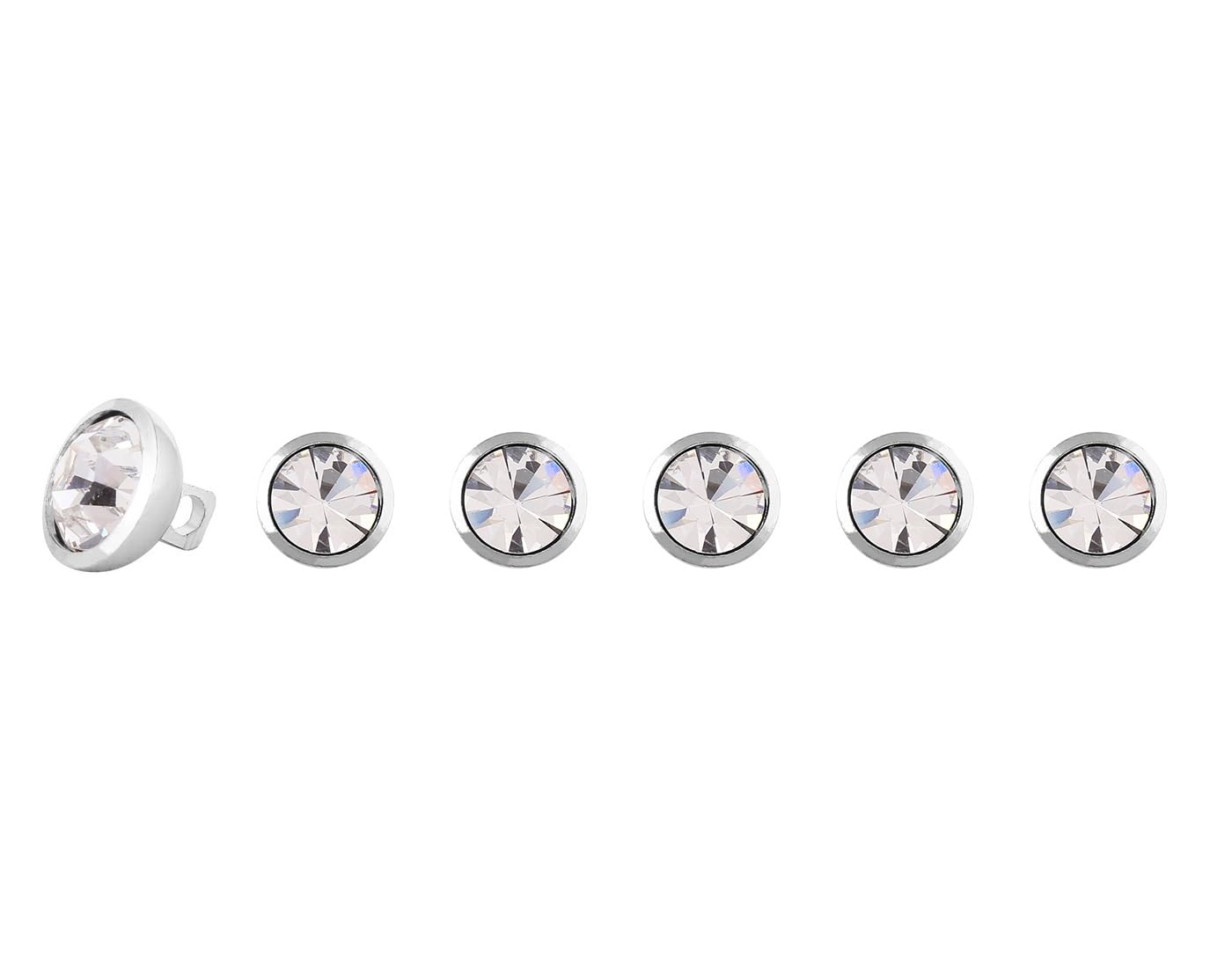 VAMA FASHIONS Silver Plated White Stone Kurta Blazer Sherwani Coat Buttons Cufflinks Shirts Studs for Men Women (B0BN1X7VTN) Amazon Price History, Amazon Price Tracker