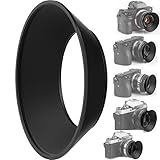 minolta apo telezoom 100-400mm f4.5-6.7 【Screw thread interface CNC precision machining】TTArtisan 43mm Round lens hood， Accurate screw thread, solid and stable.