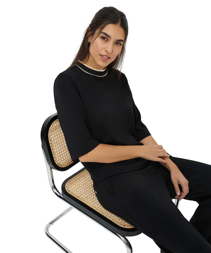 BRAX Style.Berta M Fluid Interlock Maglia di Tuta Donna