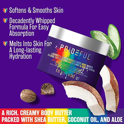 Prideful Body Butter (Lavender & Sandalwood) 10.5 Oz #TOP3