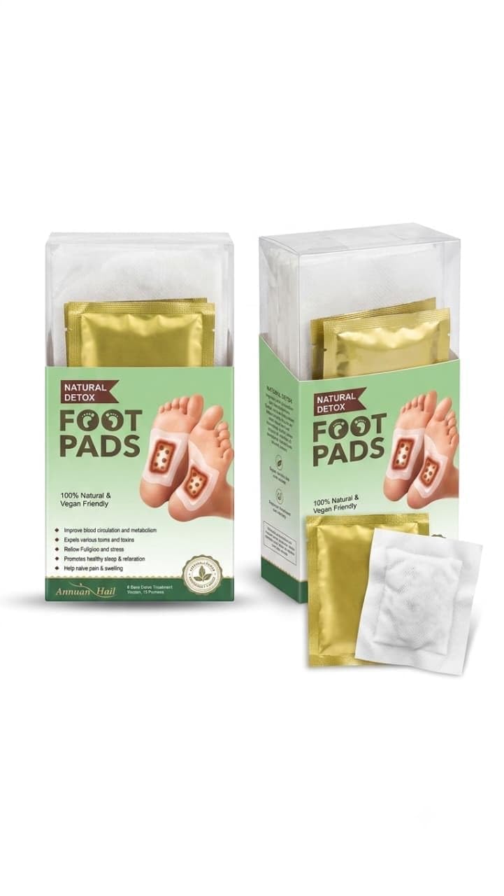 gallery Natural Detox Foot Pads Herbal Giloy Patches Pack of 20 | 100% Natural & Vegan, Stress Relief, Bloating Support, Improves Circulation, Expels Toxins-image-30