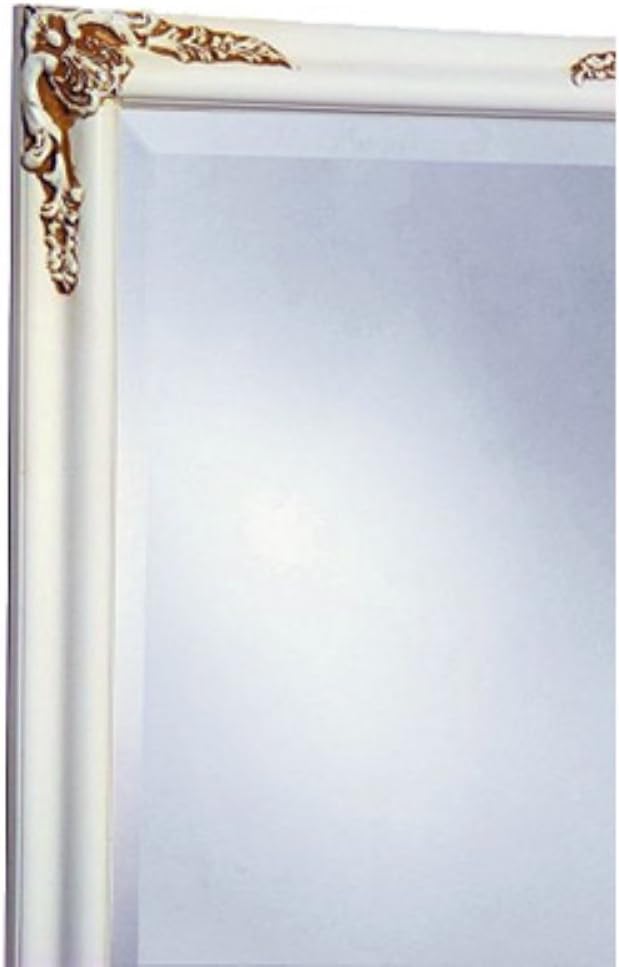 Basix Plus Single Door Medicine Cabinet Finish: Antique White, Size: 16" x 26"